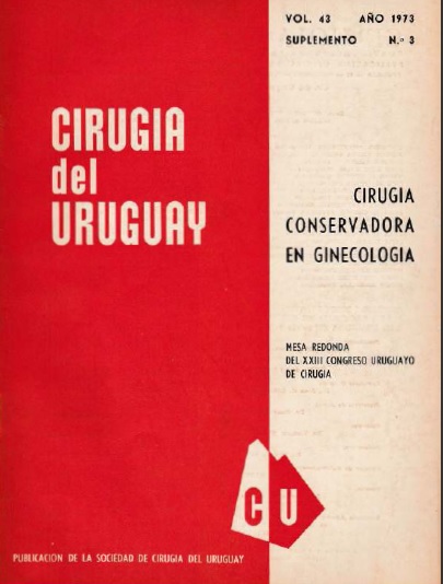 					Ver Vol. 43 Núm. Sup. 3 (1973): Cirugía del Uruguay
				