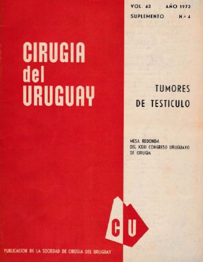 					View Vol. 43 No. Sup. 4 (1973): Cirugía del Uruguay
				