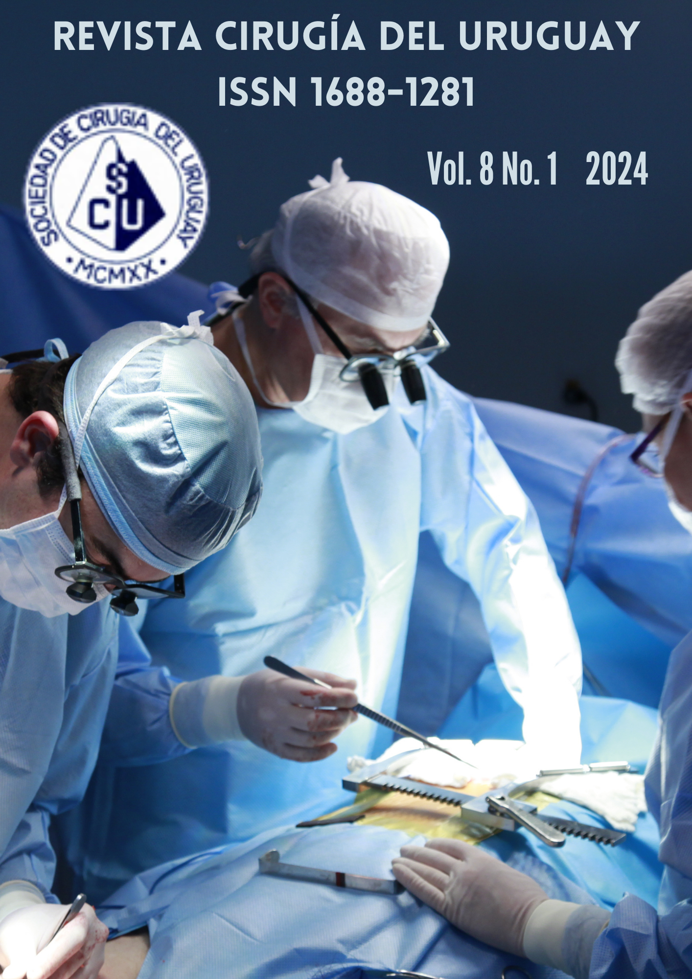 					Ver Vol. 8 Núm. 1 (2024): Revista Cirugía del Uruguay
				